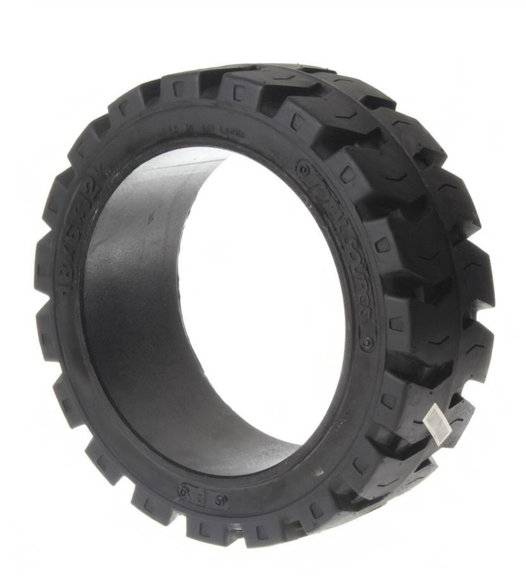 Yale 516974844,TIRE - TRACTION (Press On) (Black) (18 x 6 x 12.125) GLC030CE