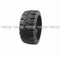 HACUS Forklift Tire 22x9x16 Press-On Cushion Solid Rubber Traction New