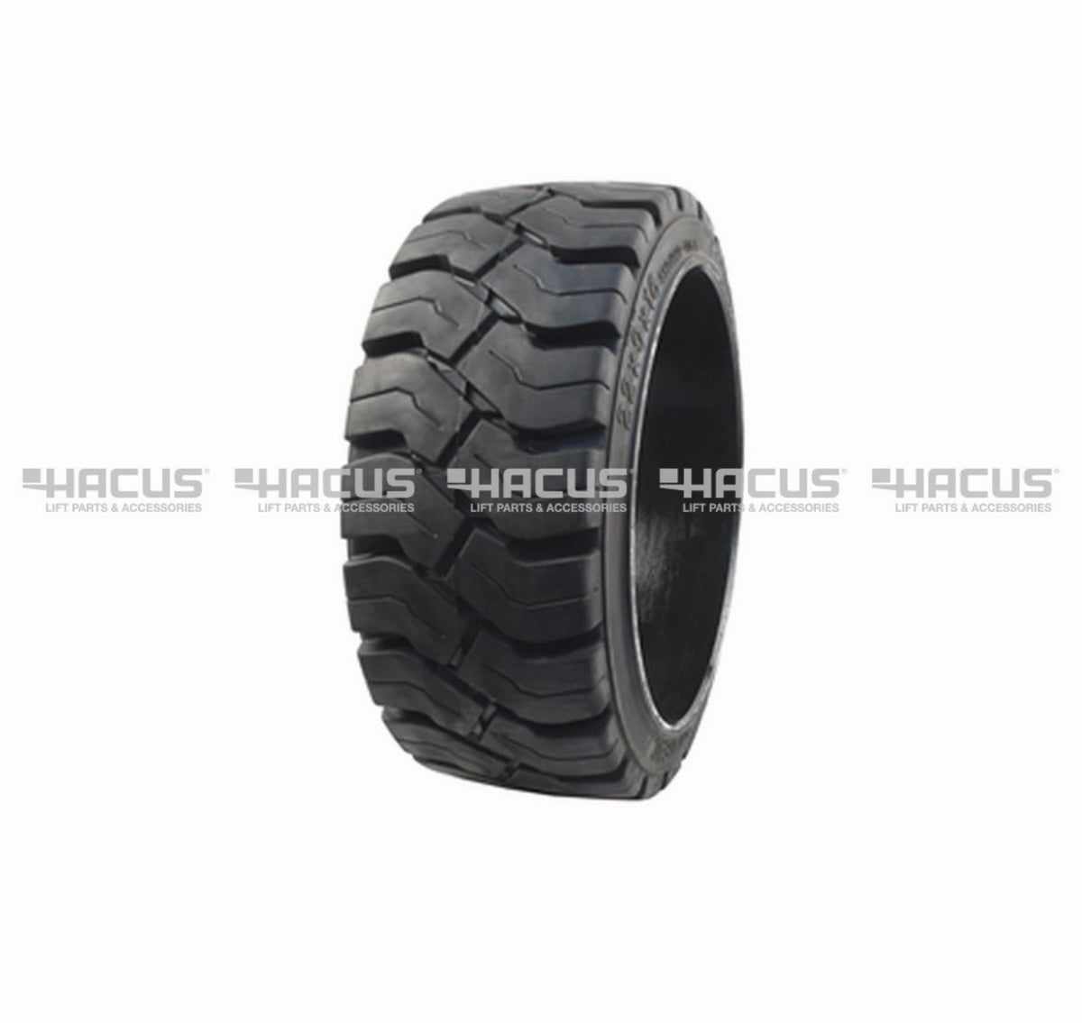 HACUS Forklift Tire 22x9x16 Press-On Cushion Solid Rubber Traction New