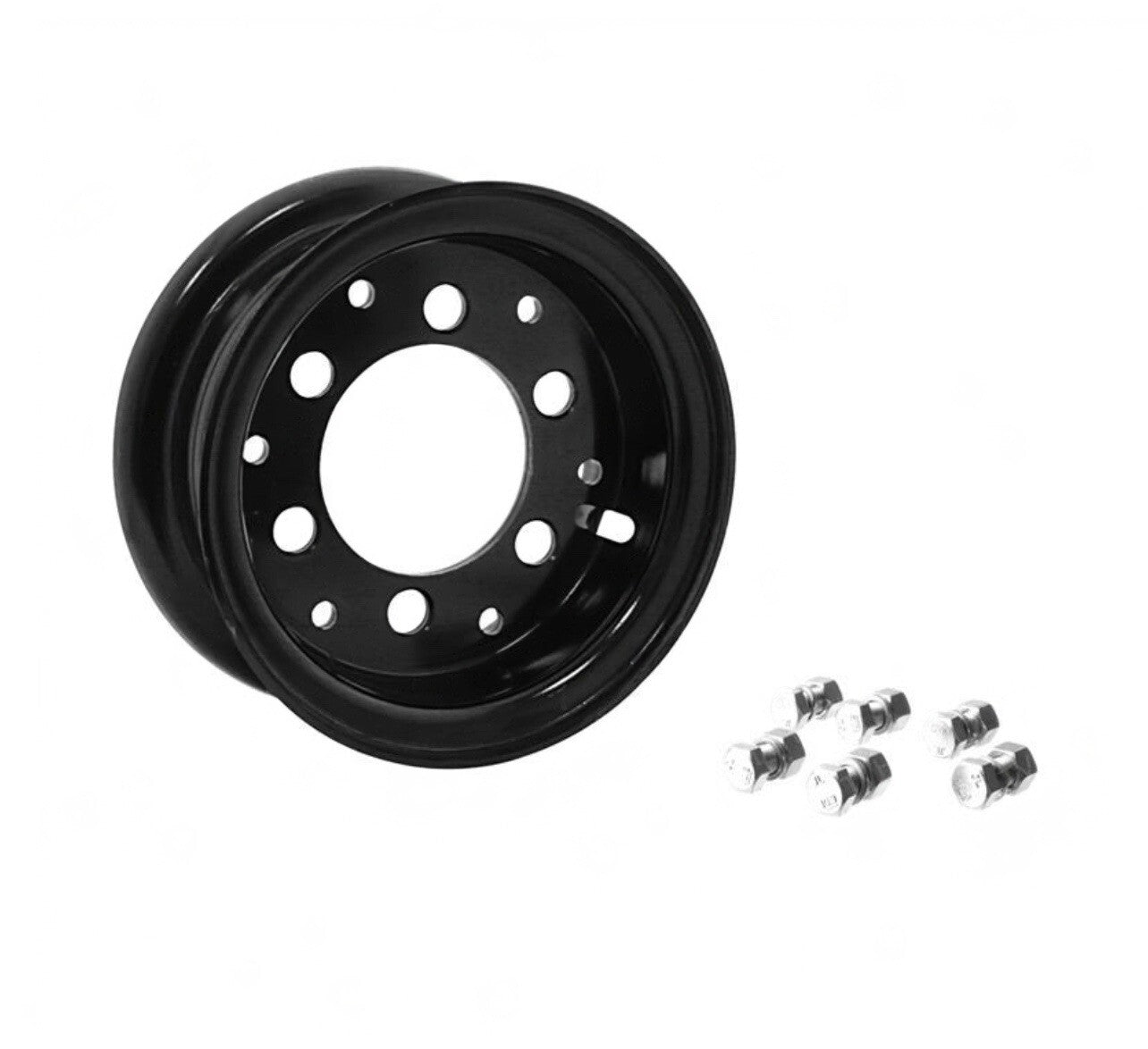 TCM / NISSAN 23454-40501, WHEEL - 5.00-12 SPLIT RIM ASSY (W/Nuts,Bolts,Washers)