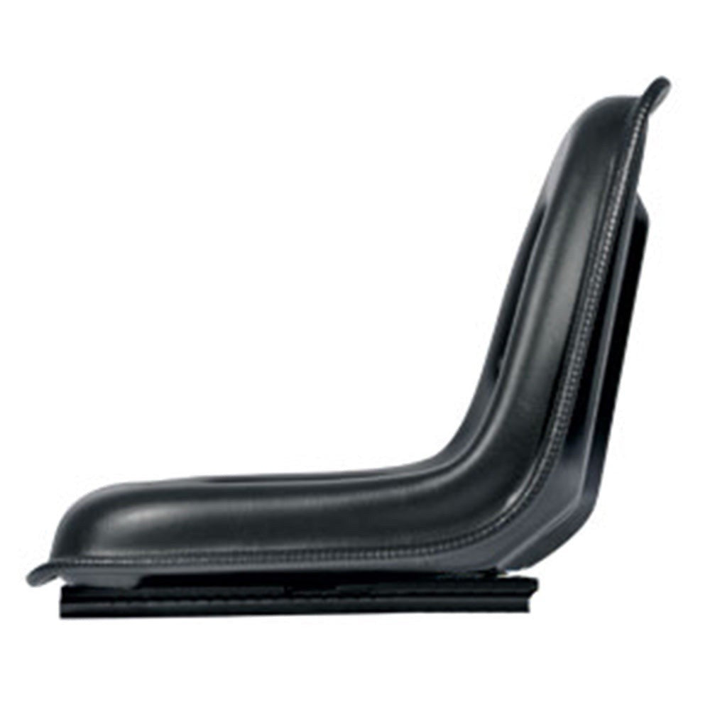 Universal Tractor Seat w/ Slide Tracks Fits Bobcat Kubota Yanmar White