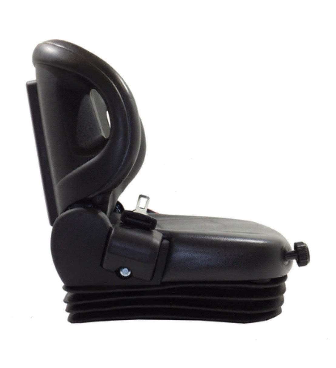 Toyota Forklift Seat 53710-U2231-71 Black Vinyl Full Suspension w/ Switch