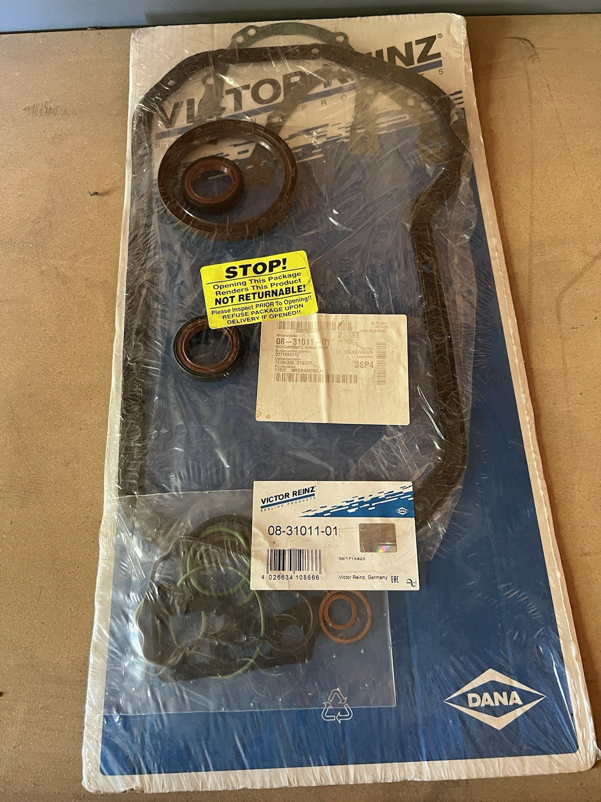 Engine Conversion Gasket Set VICTOR REINZ 08-31011-01