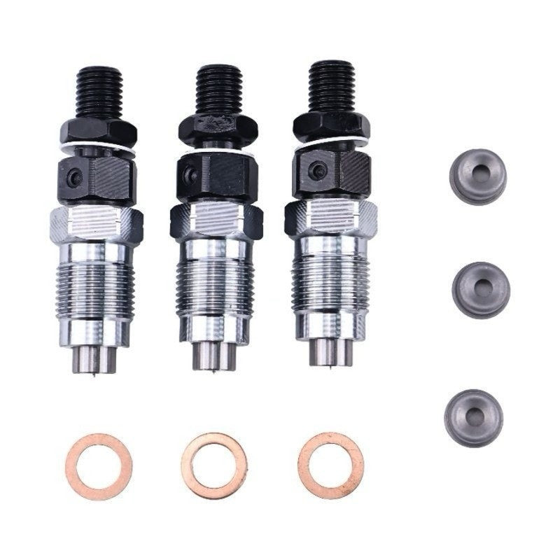 3 PCS Fuel Injector H1600-53000 16001-53000 for Kubota Engine D722 D782 D902