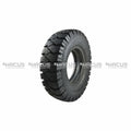 2-Pack Forklift Tires 7.00-12 Pneumatic with Tubes