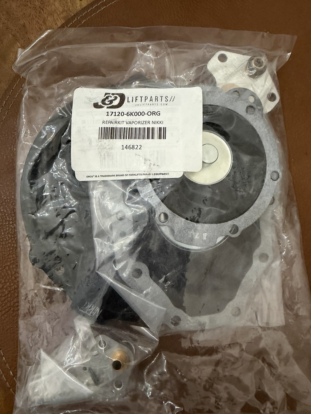 NI17120-6K000 17120-6K000 Rebuild kit NI16310-0K000 Regulator Vaporizer LPG