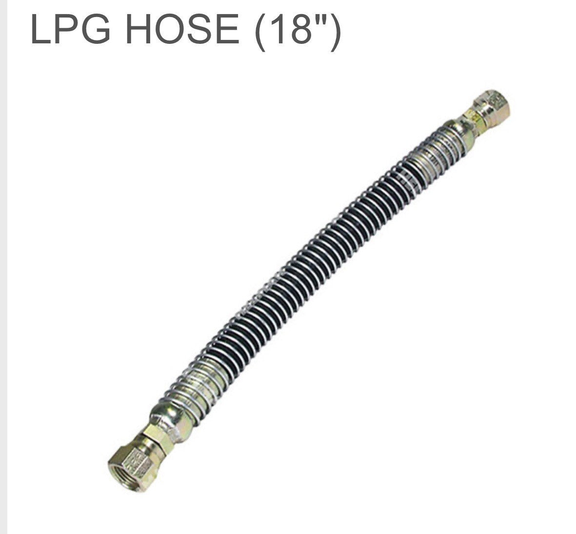 Universal Forklift Propane LPG Hose 18"