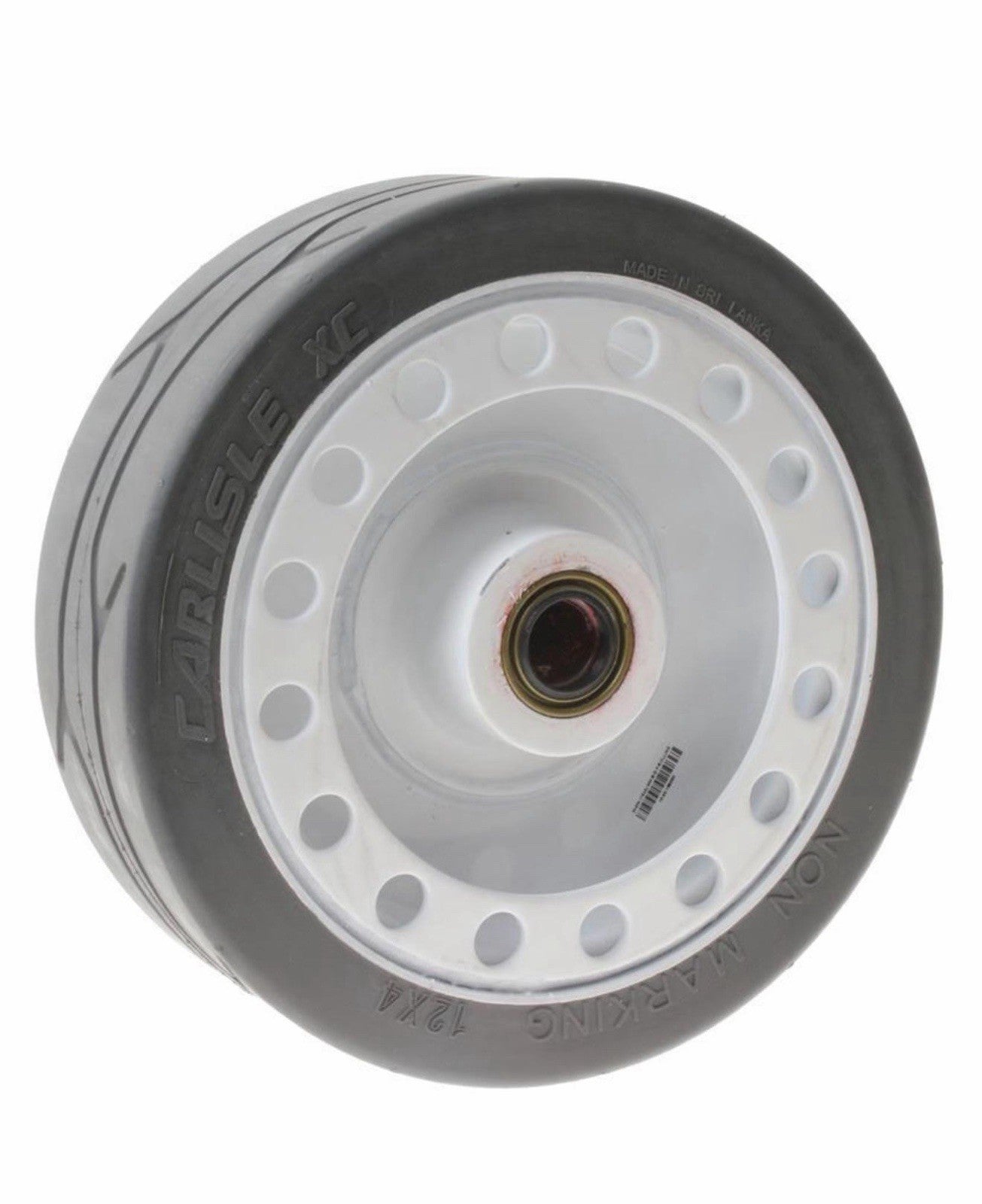 Skyjack SJIII3219 Molded Wheel Assembly 209405 12x4x8 Non-Marking w/ Brake