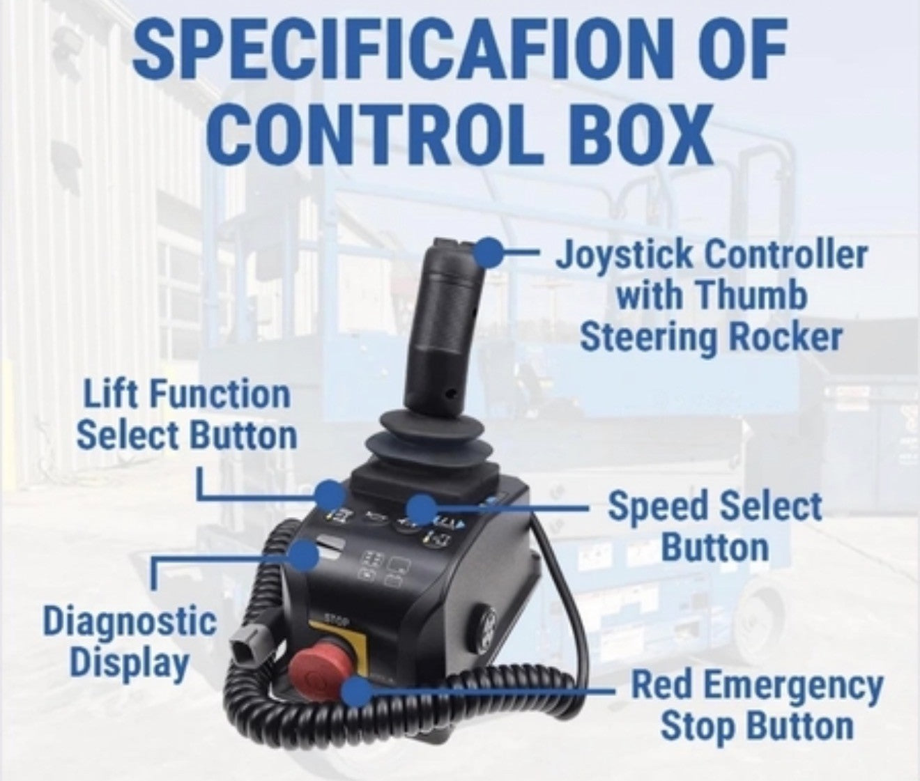 100840 100840GT Genie Scissor Lift Control Box Replacement Part