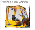 Universal Forklift Cab Enclosure | Fits Lifts With Capacity up to 6,000lbs