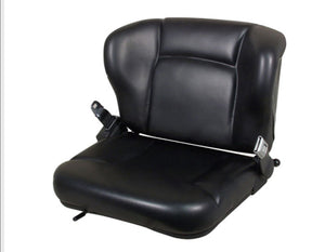 Universal Forklift Seat Vinyl Black | Fits All Models | 3200