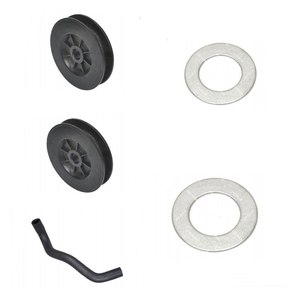 Toyota Forklift 7FGU30 Front Cyl Pulleys & Upper Radiator Hose