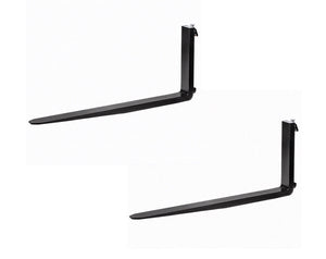 (SET OF 2) Universal Forklift Forks Class 2 | 2X5X120 10FT