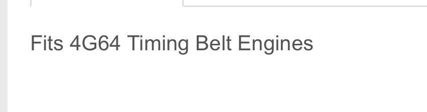 918706 Timing Belt For Clark Forklift With 4G64 Engine