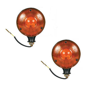 Tractor Caution Lights 2 pk Fits Case IH Fits John Deere Fits Ford