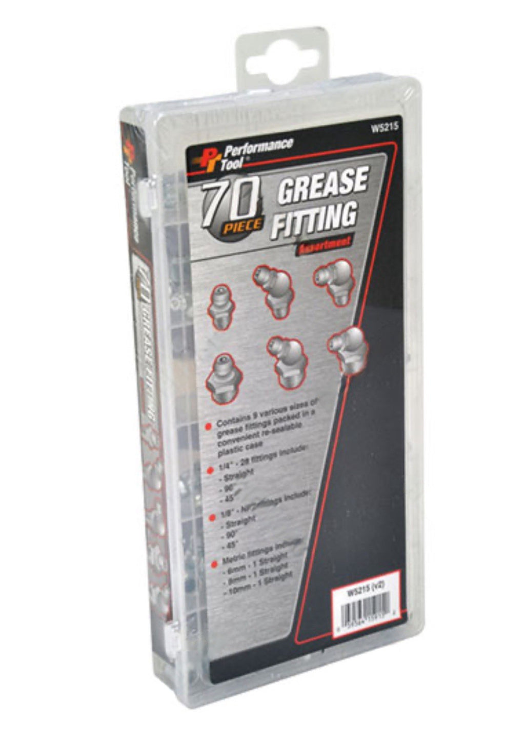 UNIVERSAL GREASE FITTINGS KIT  (70 PK MIXED)
