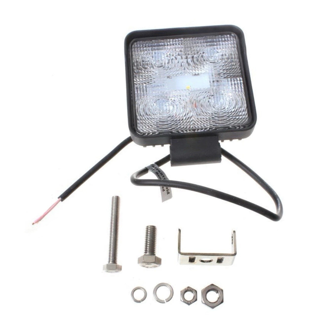 (SET OF 2) FORKLIFT WORKLIGHT - LED - 600 LUMEN 12-80VDC - FLOOD - SQUARE