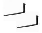 (SET OF 2) Universal Forklift Forks Class 2 | 2X5X120 10FT