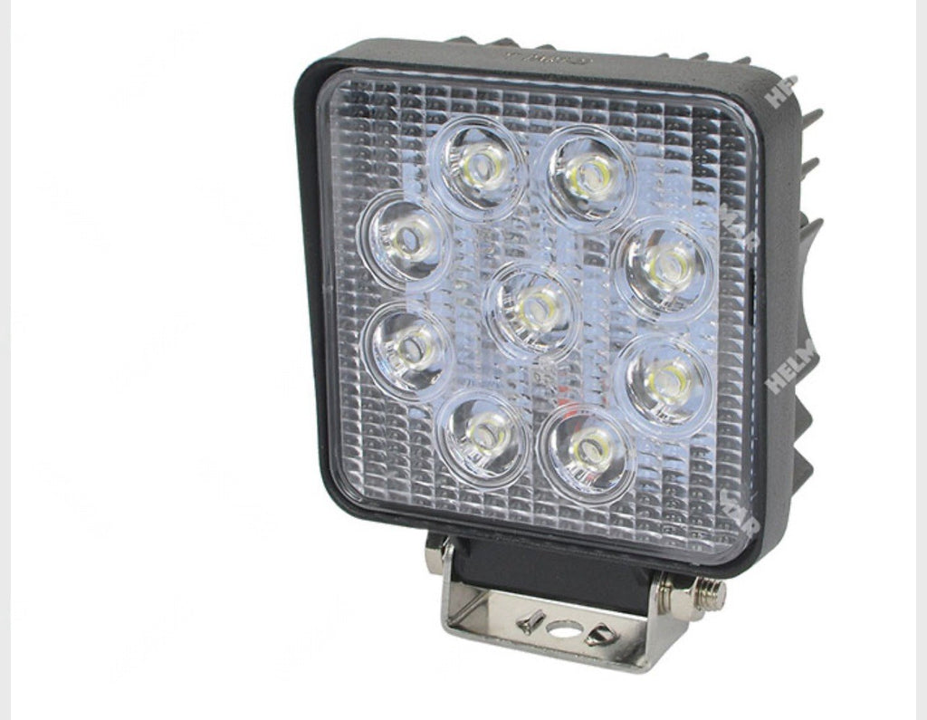 2X LED HEADLAMP HEAD LIGHT 12-80 V VOLT FORKLIFT TRACTOR INDUSTRIAL EQUIPMENT
