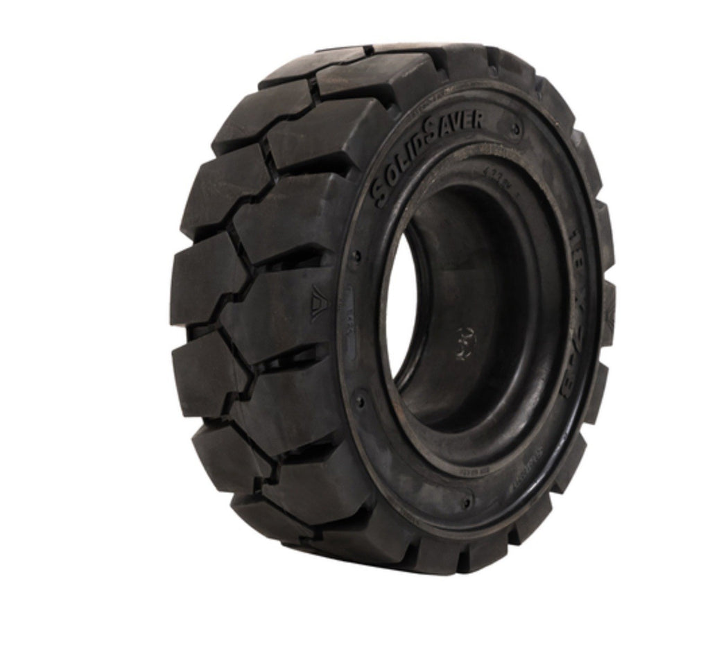 (QTY 2) 6.50-10 Forklift Solid Tire 6.50x10 650x10 65010 Lift Truck