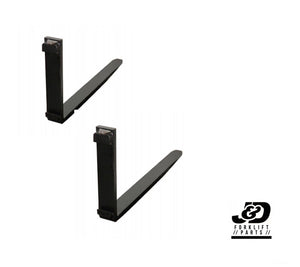 NEW CLASS II 72" FORKS 1-3/4 X 5 X 72 CL2 PAIR 1.75 2 SET FORKLIFT FREE FREIGHT!
