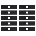 Set of 10 Edger Blades 8" x 2" Fits Echo Fits Stihl Fits Husqvarna Fits Ryobi
