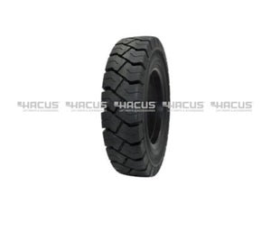 Forklift Solid Pneumatic Tires 7.00-15 Black Traction | Set of 2