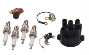 Complete Tune Up Kit Toyota 5R ENGINE cap, rotor, spark plugs, wires, condenser
