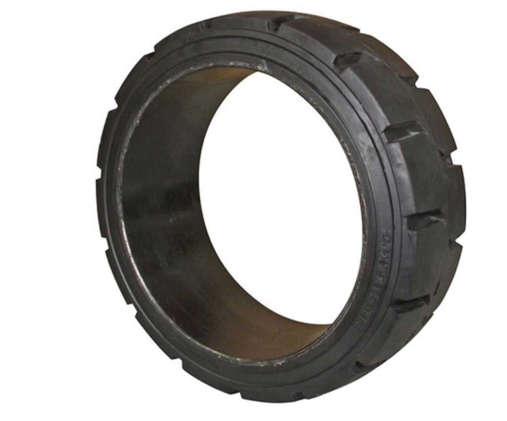 FORKLIFT TIRE - 21X8X15 TRACTION | PRESS ON BLACK | TIRE-260C