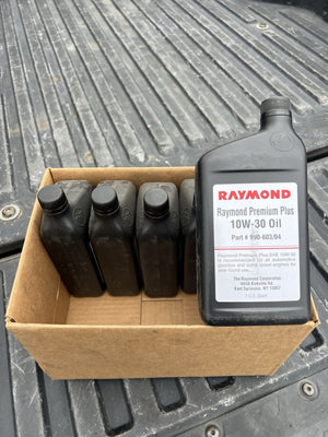 (QTY 6) Raymond Forklift 10W-30 Engine Oil
