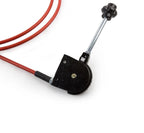 Universal Throttle Cable 118” w/ Control Handle | Case Volvo Komatsu JCB CAT JD