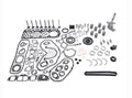 FORKLIFT OVERHAUL KIT - (MAJOR) FOR TOYOTA 4Y ENGINE