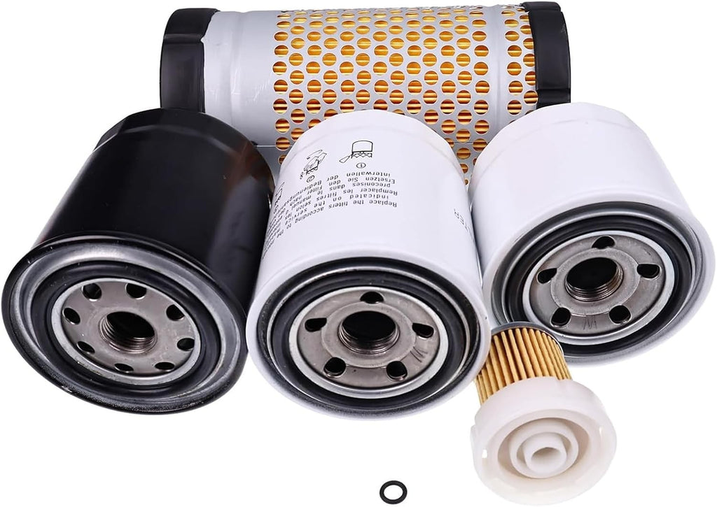 Filter Kit 77700-05387 Compatible for Kubota Tractor B3300SUHSD B3300SUHSDP