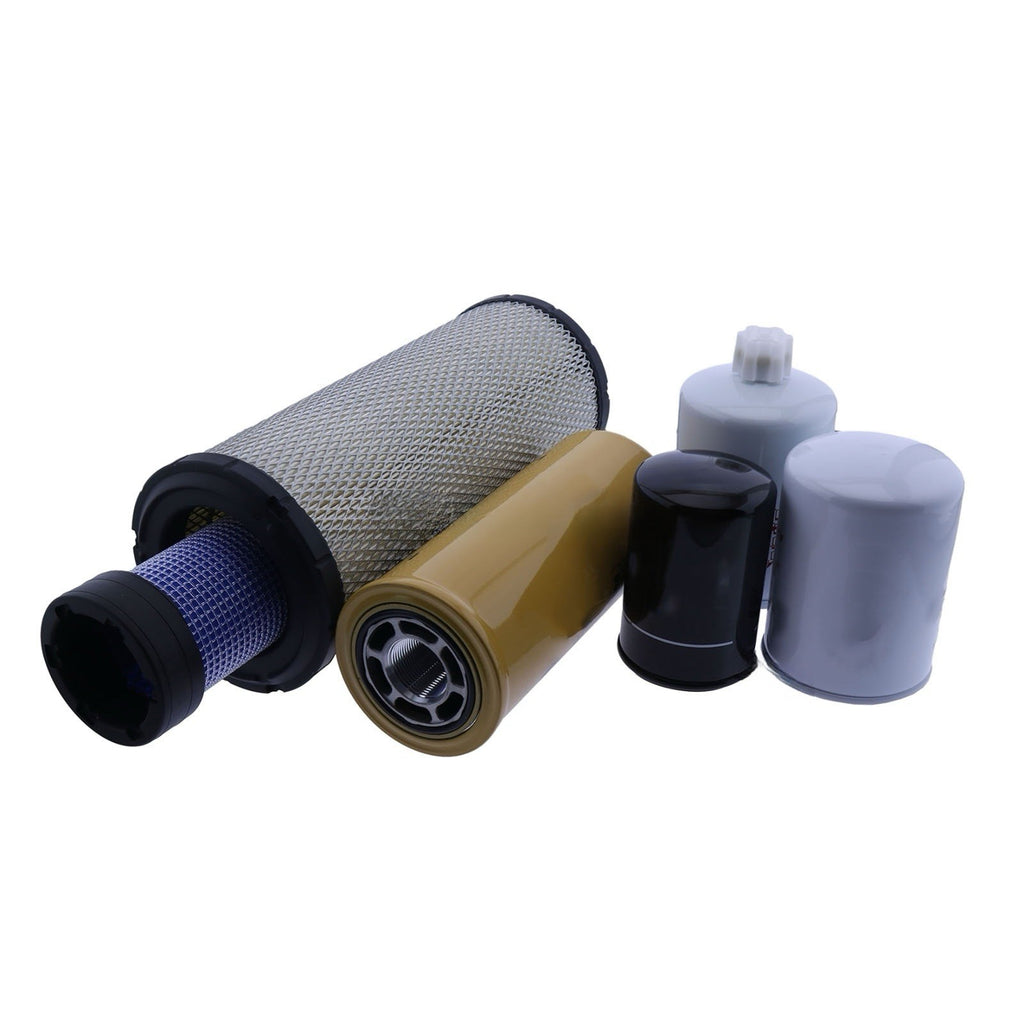 Maintenance Filter Kit for Cummins Engine 4B3.9 CASE Skid Steer Loader 1845C 184