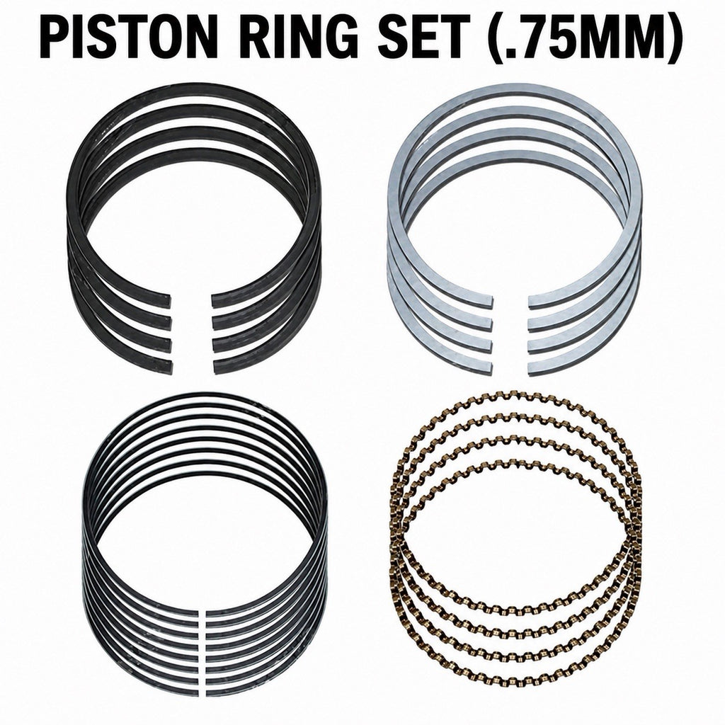 Mitsubishi Forklift 4G63 Piston Ring Set .75mm MD195853 | Engine Rings