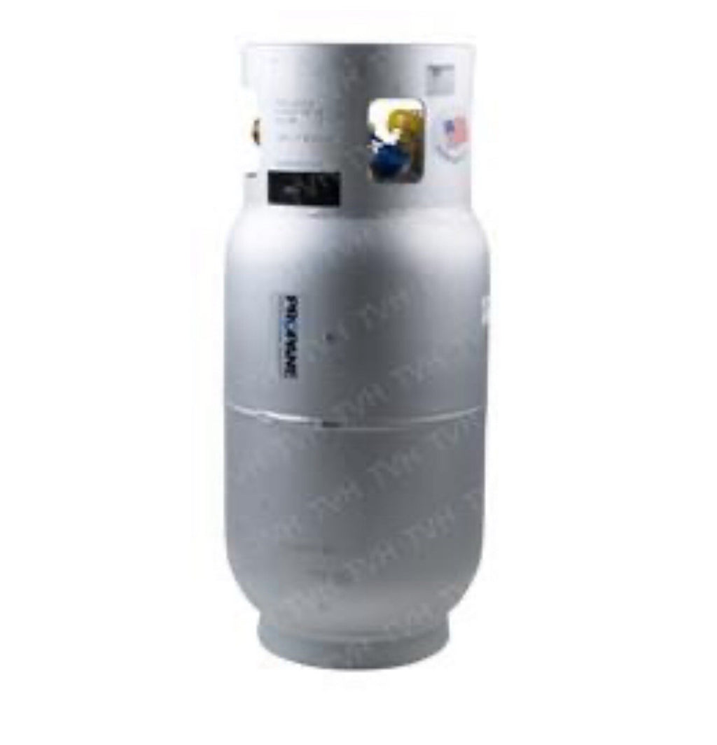 Forklift Liquid Propane Tank Cylinder 33.5lb LPG 8 Gallon Aluminum | Fits All