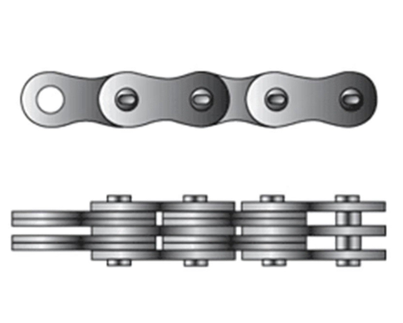 Forklift Mast Leaf Chain- BL834 10Ft (See description for specs)