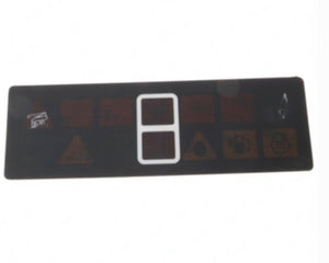 JLG 1702387 Decal for Platform Light Panel Display For 600S, 600SJ, 601S, 660SJ