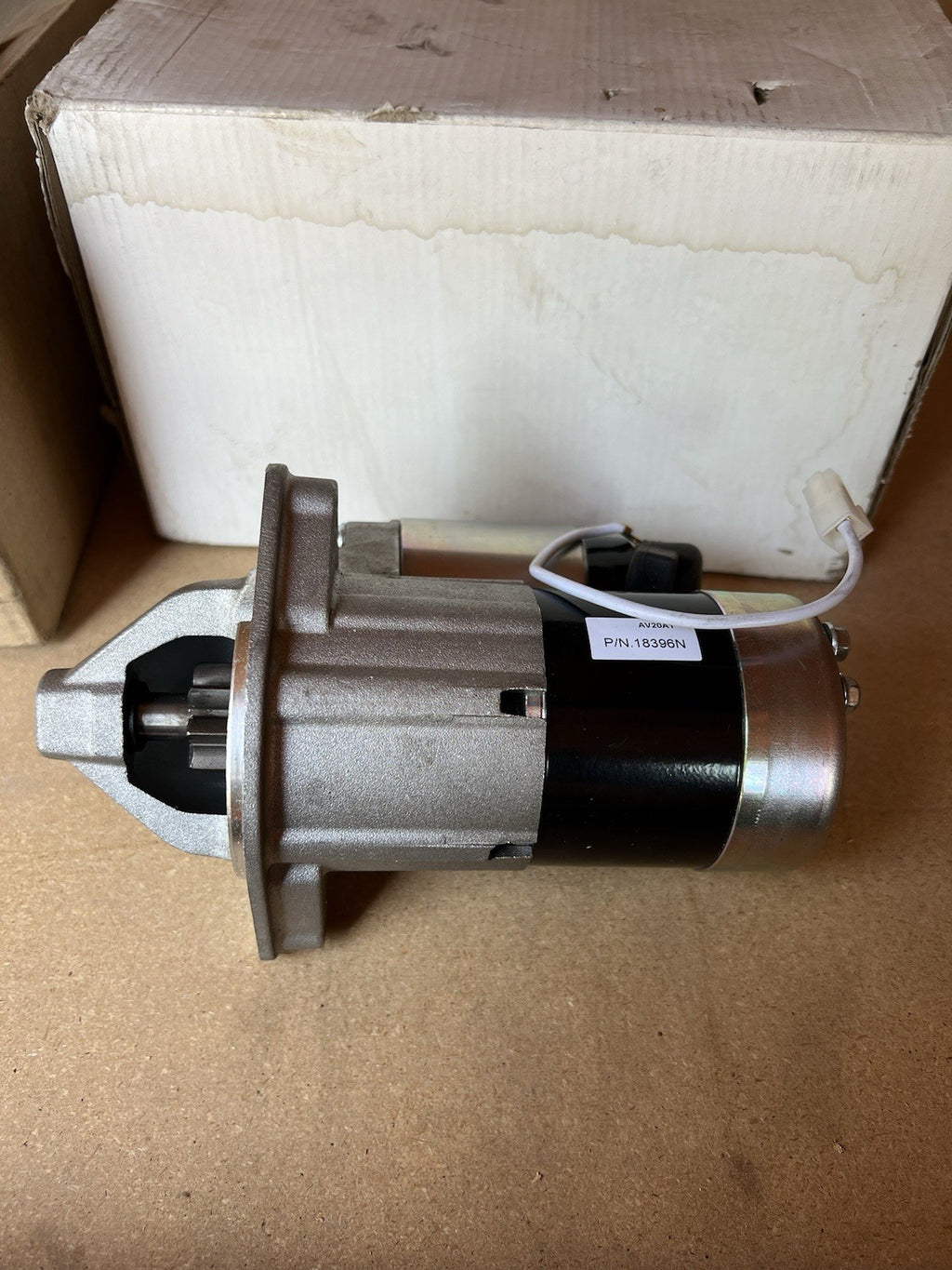 Starter - Mitsubishi PMGR (18396) fits Kubota B2400 B2400 6C140-59210