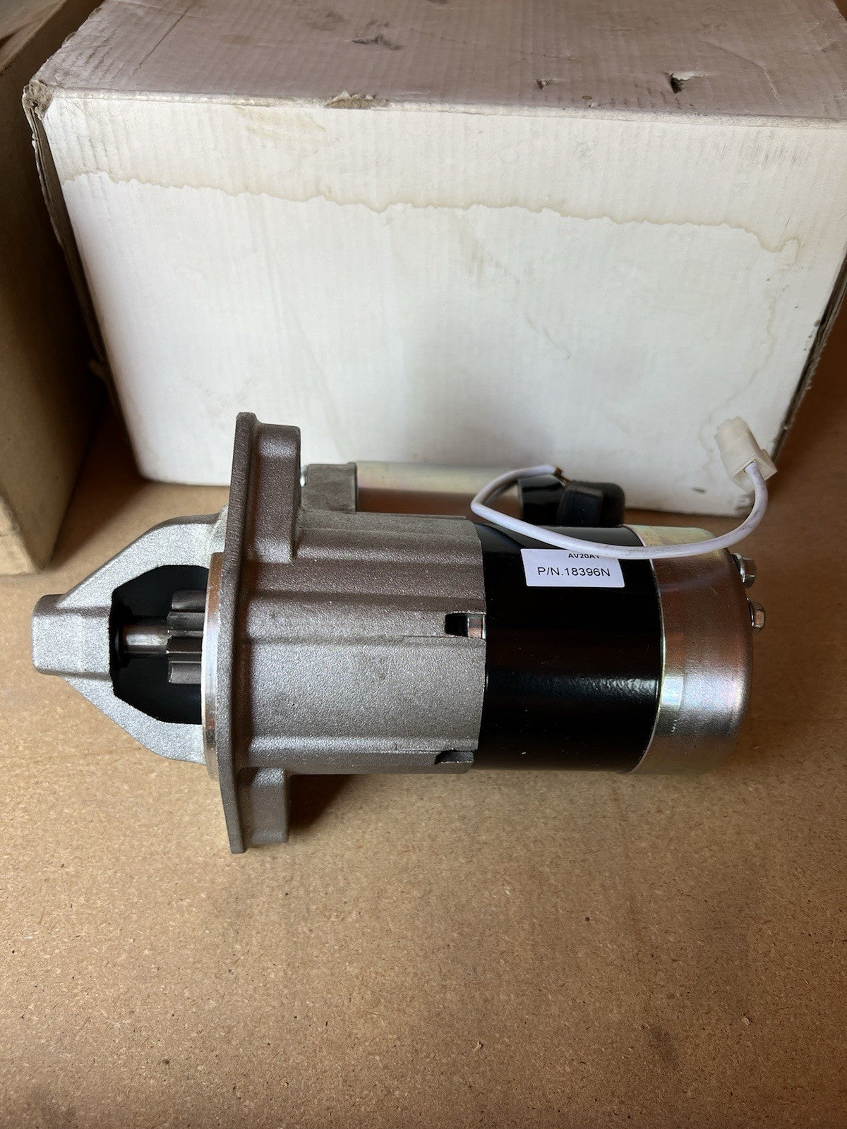 Starter - Mitsubishi PMGR (18396) fits Kubota B2400 B2400 6C140-59210
