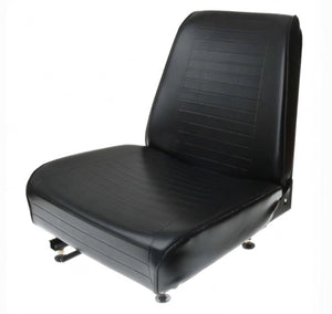 Gradall Vinyl Seat 90802119 | Black Forklift & Telehandler Replacement Seat