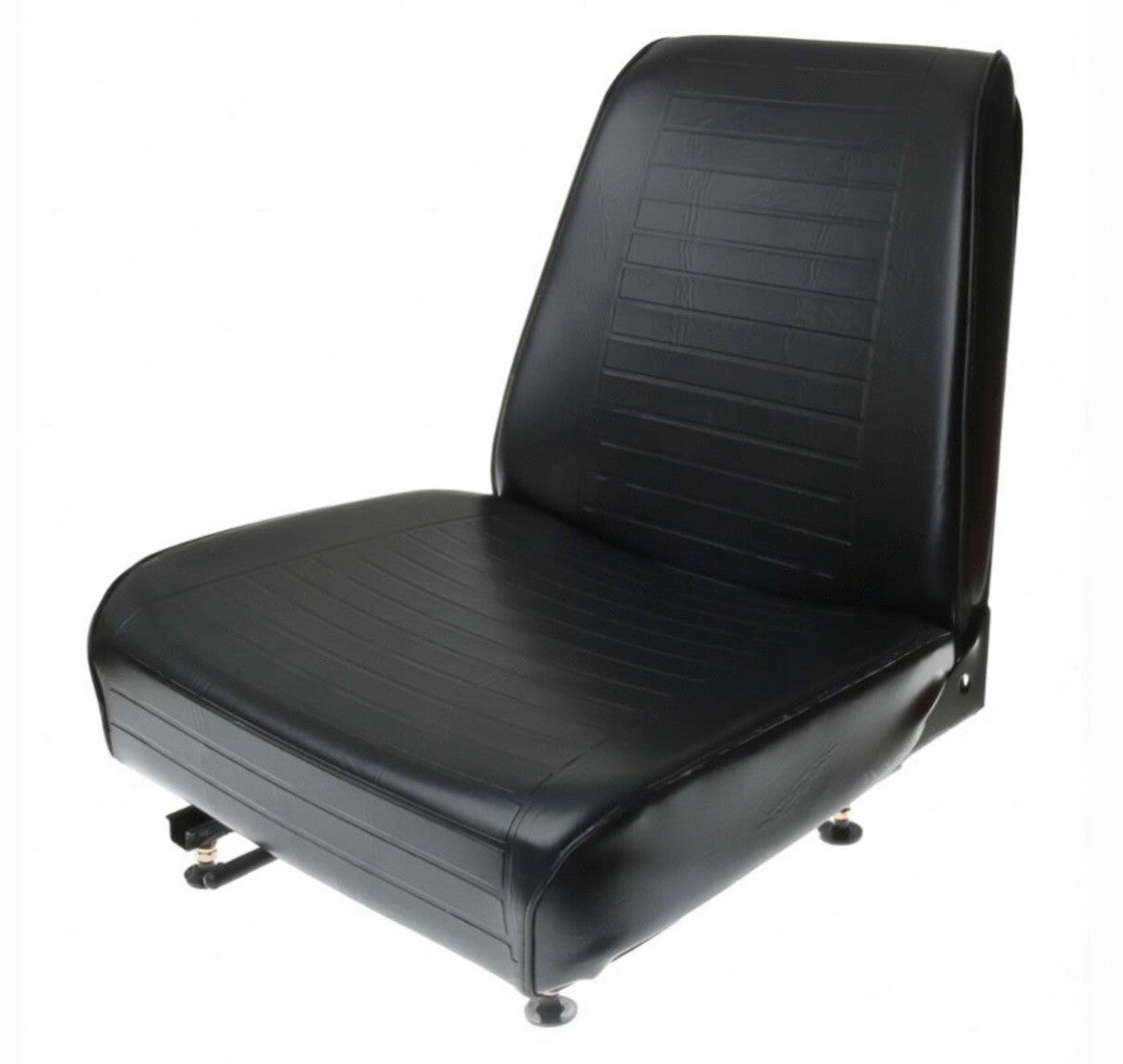 Gradall Vinyl Seat 90802119 | Black Forklift & Telehandler Replacement Seat