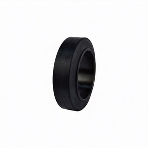 Forklift Cushion Tire Press On 16 x 5 x 10.5 Black Smooth High-Quality