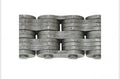 Forklift Mast Leaf Chain- BL846 10Ft (See pictures for description)