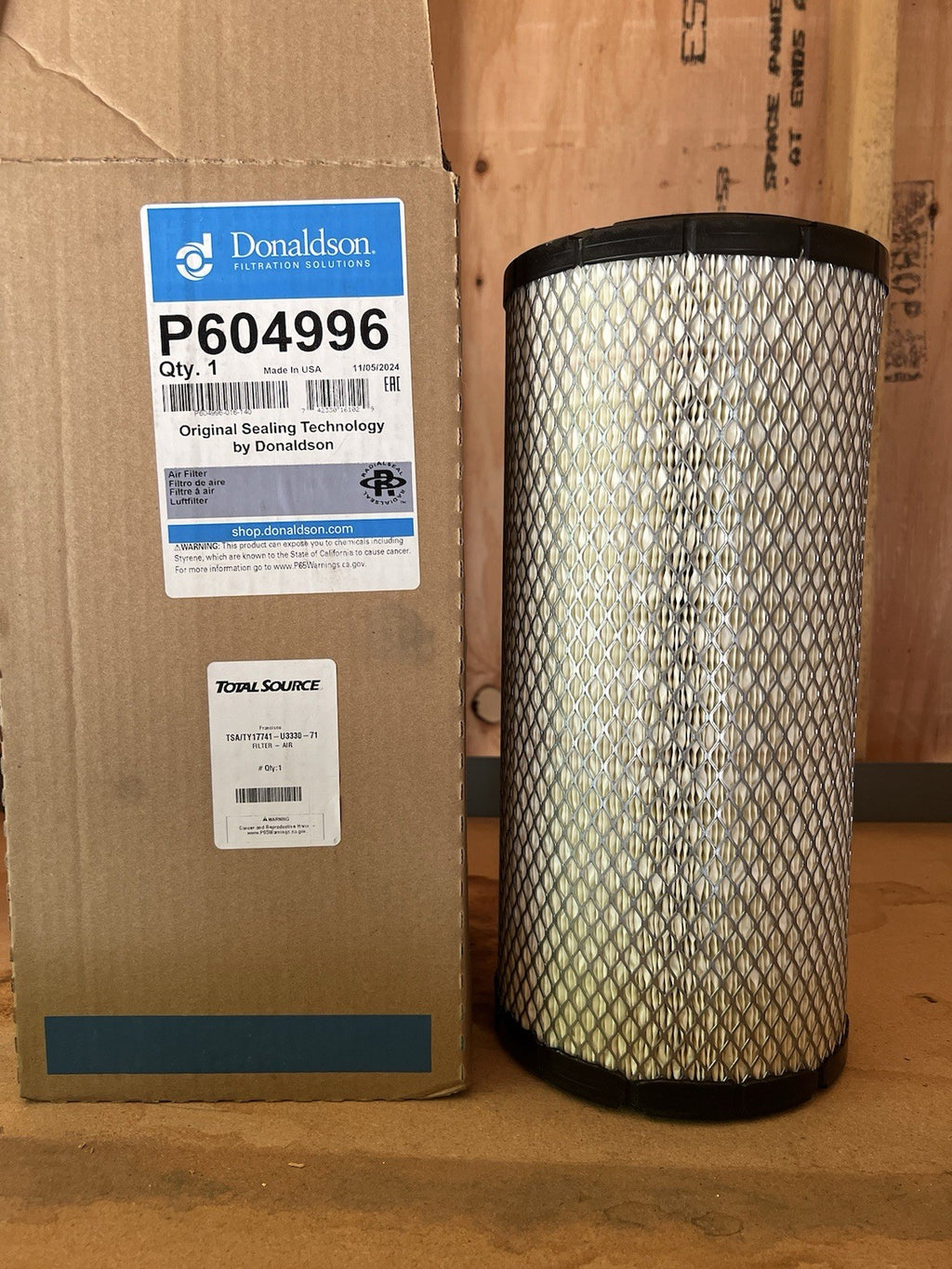 Donaldson, P604996, Primary, Air Filter