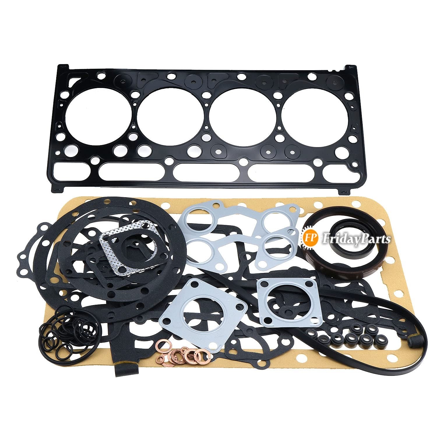 Engine Gasket Kit 1E013-03312 for Kubota Engine V2203 V2203T Skid Steer