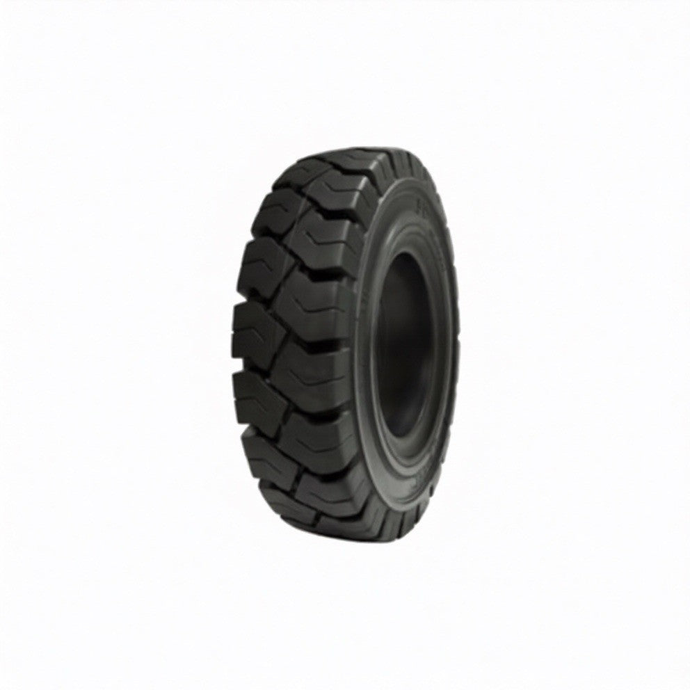 Forklift TIre 8.25-15 Solid Pneumatic | Black Traction