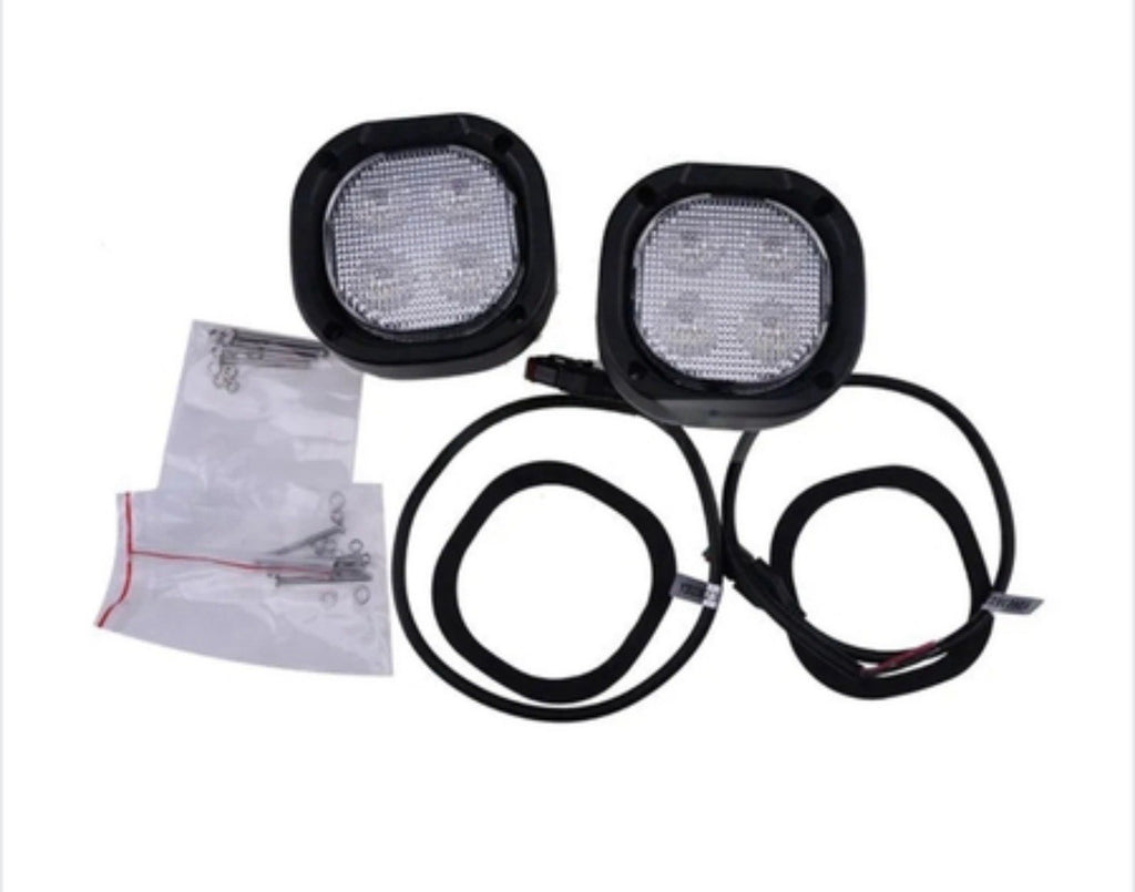 2 Pcs Headlight AT352538 for John Deere Loader 314G 317G 319D 320D 323D 324E