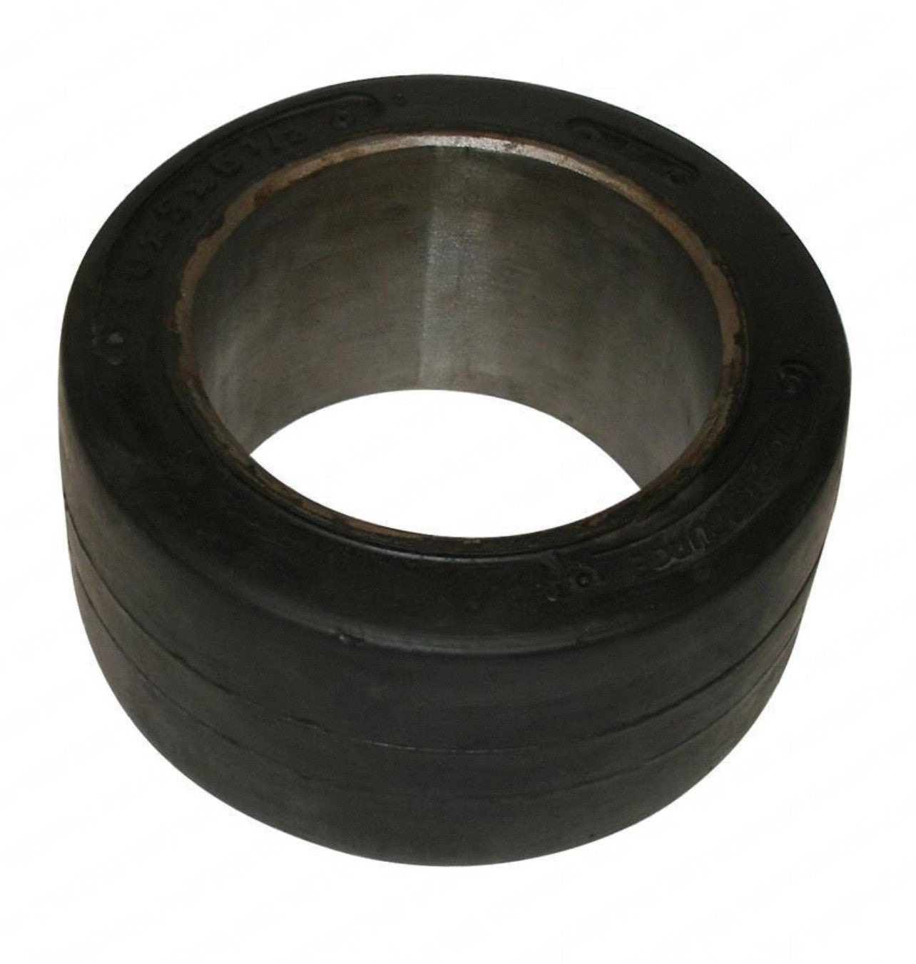 10X5X6-1/2 tires TotalSource solid forklift press-on tire black smooth