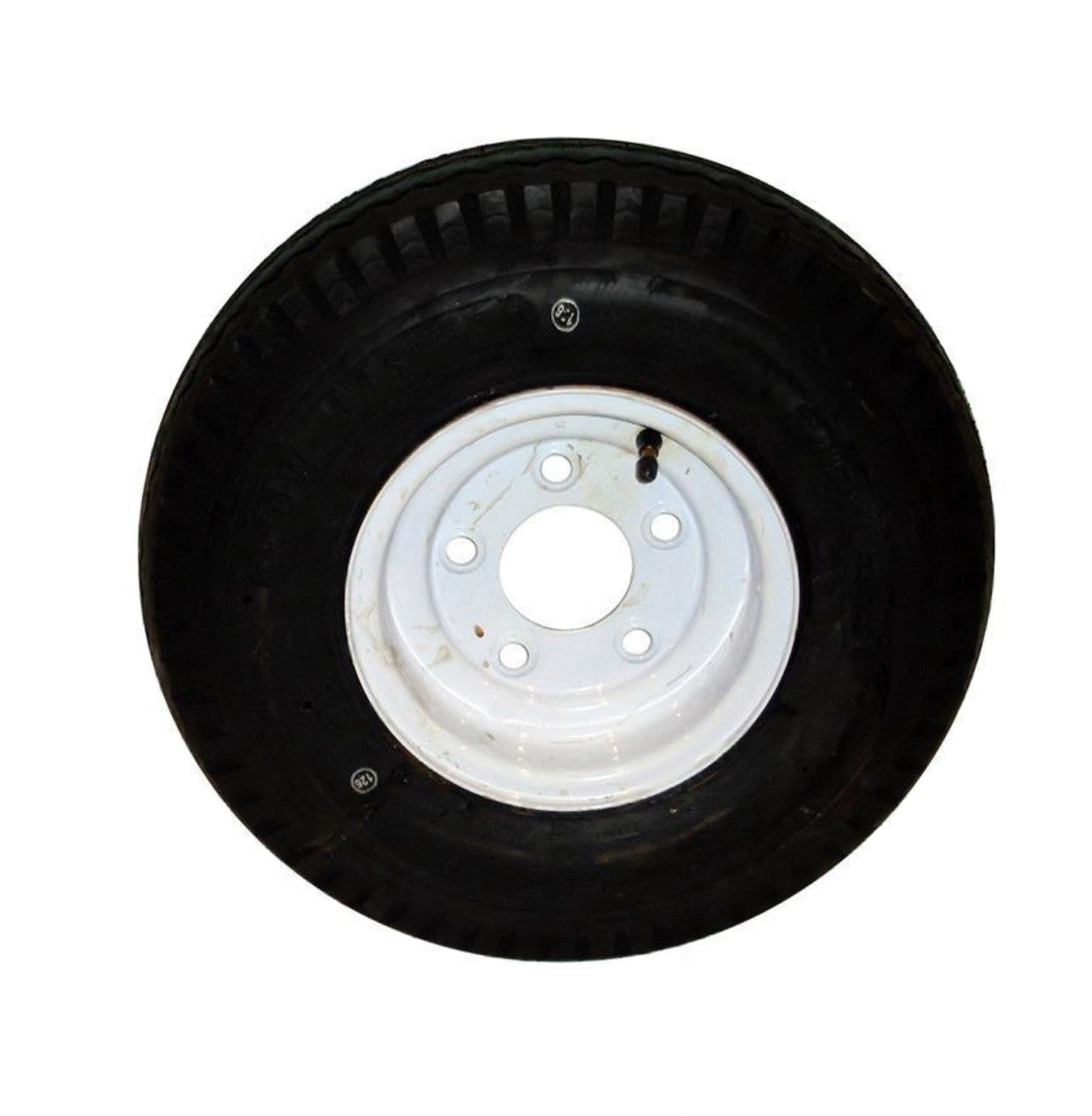 NEW TAYLOR DUNN FOAM FILLED TIRE 5 HOLE | 13-742-10 | 5.70X8